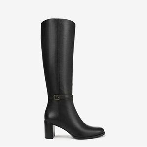 VIONIC Valora Tall Heeled Boot Black Leather 8